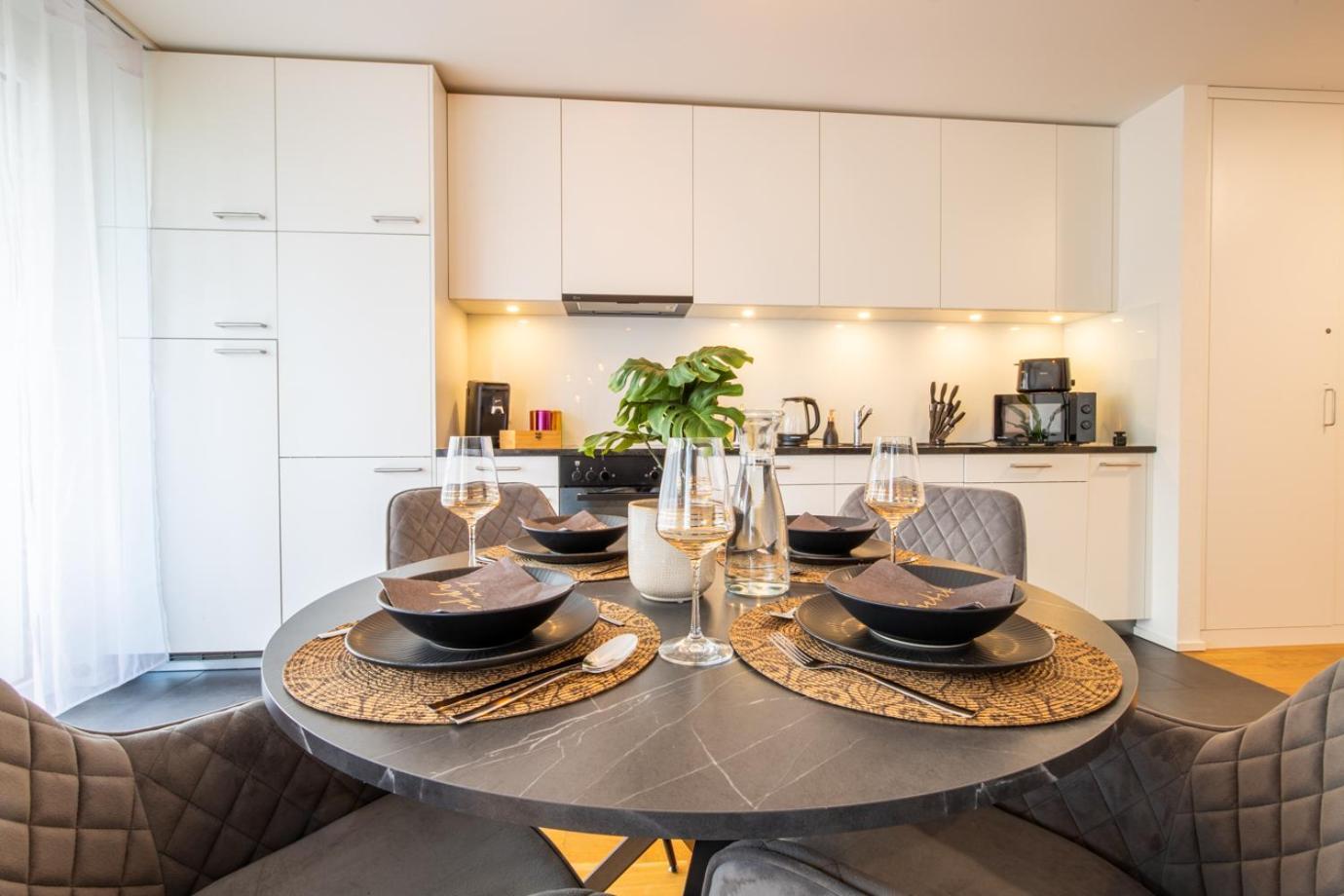 Special Einstein Iiv Apartment, Messe Kleinbasel 10-Star Kültér fotó