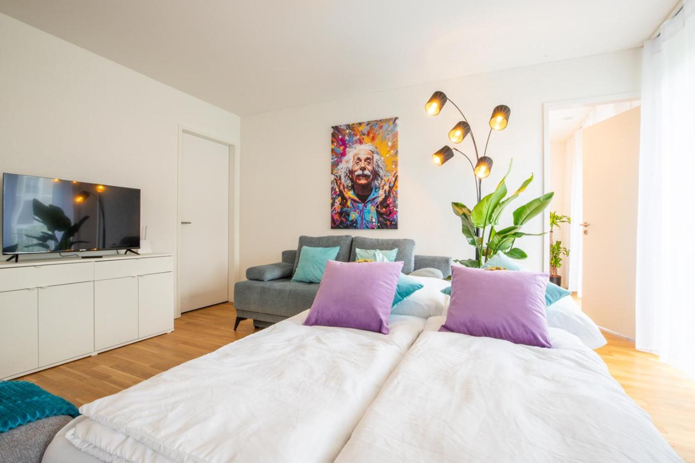 Special Einstein Iiv Apartment, Messe Kleinbasel 10-Star Kültér fotó