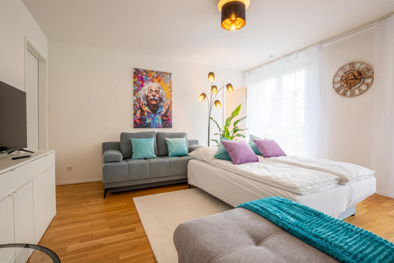 Special Einstein Iiv Apartment, Messe Kleinbasel 10-Star Kültér fotó